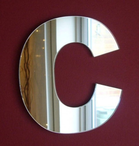 Moderner buchstabe - moderner, c