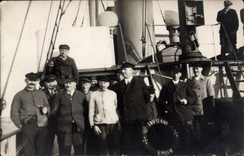 Foto fischdampfer - foto, ak