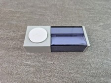 Unitec Aufputz Klingelplatte Klingeltaster 1 Fach mit Namensschild Beleuchtbar