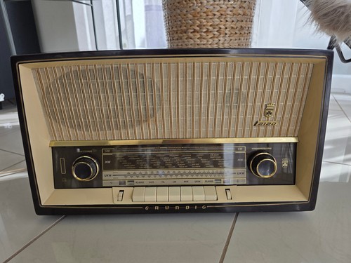 Röhrenradio grundig type - röhrenradio,