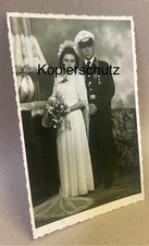 Ansichtskarte / Wehrmacht / Hochzeitspaar
