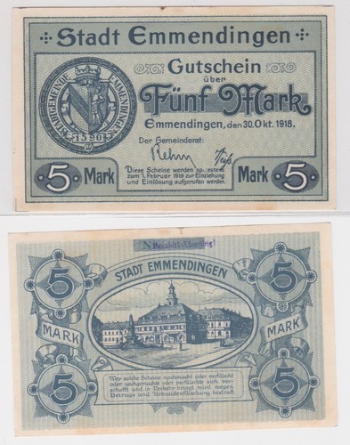 Mark banknoten notgeld - banknoten,