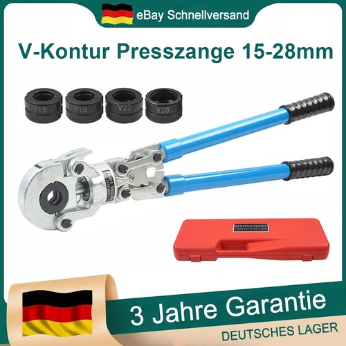 Kontur presszange 28mm - v-kontur,
