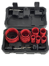 HYCHIKA Bimetall Lochsäge Set, 17tlg Lochbohrer Ø20mm-68mm Schnitttiefe bis 40mm