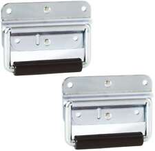 2 Adam Hall 3412 Klappgriffe 102x81 Klappgriff Kistengriffe Boxengriffe gefedert