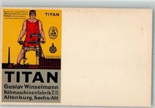 13567841 - 7400 Altenburg Titan Gustav Winselmann Werbung Naehmaschine