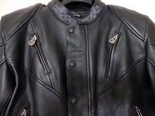 Motorrad lederjacke damen - , f.