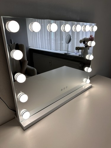 Kosmetikspiegel led mit - akku, 3