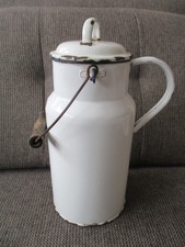 Antikes Emaille Milchkanne 3Liter