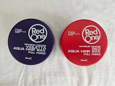 red one aqua hair wax