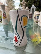 VINTAGE KERAMIK VASE 18cm GERMANY SCHEURICH