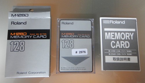 Roland 128d speicherkarte - m-128d,