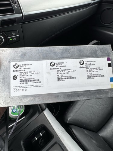 Bmw tcu bluetooth - bmw,