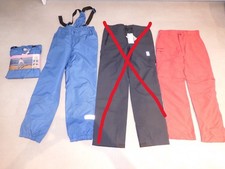 3 x Hose Neu m. Etikett 146 152 Regenhose Outdoorhose Vaude alive