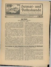 Heimat und Volkskunde. Beilage