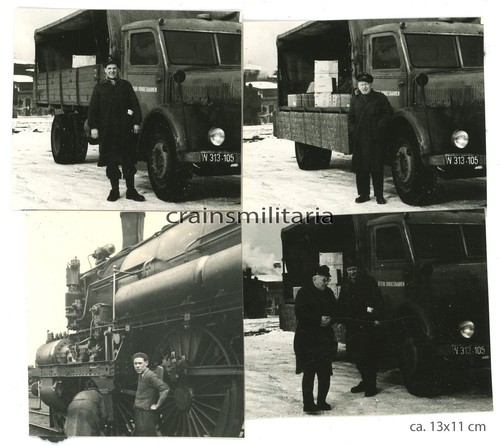 Orig foto bundesbahn - 4x,