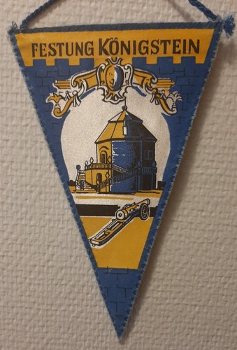 Wimpel festung königstein - wimpel,
