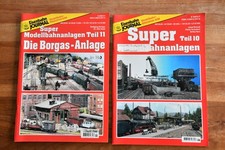 Zwie Ausgaben Eisenbahn Journal Super-Anlagen, Bundle