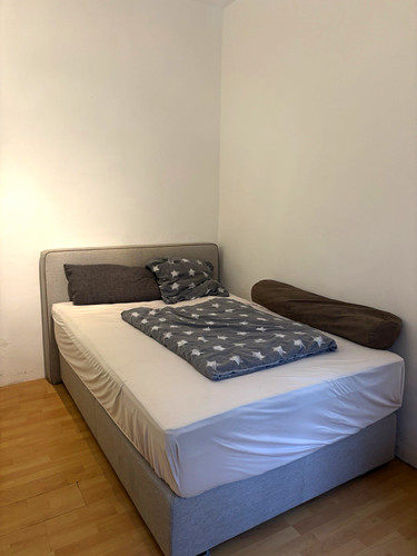 Boxspringbett 140x200 grau - cm,