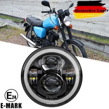 7 Zoll LED Scheinwerfer Standlicht Hi/Lo Strahl Für MZ ETZ125 ETZ250 ETZ 150 250