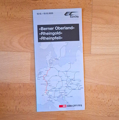 Eurocity fahrplan faltblatt - eurocity, fahrplan-faltblatt