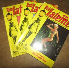 3 Sittenromane Rote Laterne, Romanhefte Verlag Pabel 545, 547, 549  -  zh070