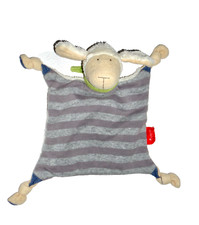 Sigikid Schmusetuch grau weiß