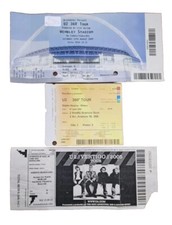Ticket stubs bundle in - u2,