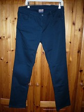 Jeans Hose Marke two days later petrol grün Gr. 34/32 slim fit wie neu 
