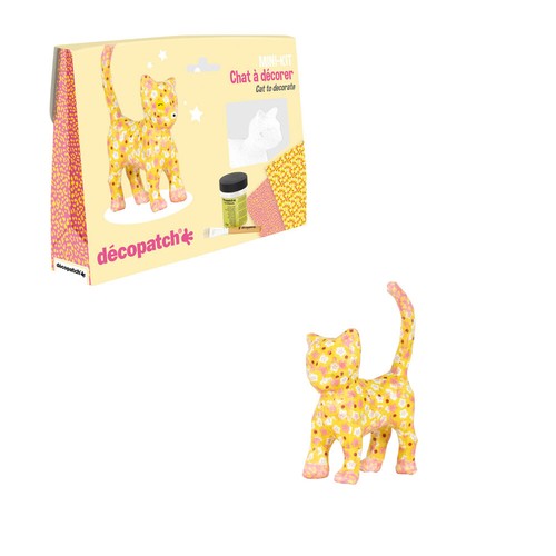 Decopatch pappmache set katze - decopatch,