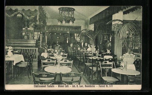 Neumünster cafe tonhalle - tonhalle, v