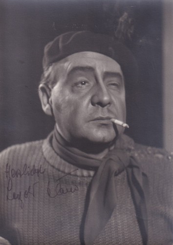 Foto autogrammkarte leopold - foto‑autogrammkarte,