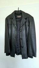 Blazerjacke aus Echtleder von