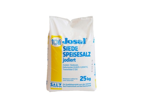 Speisesalz jodiert kg - jodiert, 25