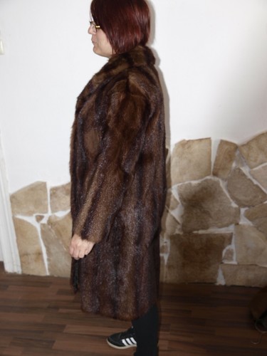 Pelzmantel pelzjacke echtpelz - pelzmantel,