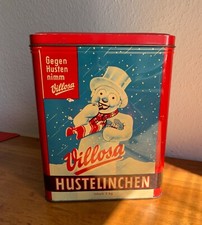 50er 60er Blechdose Villosa Hustelinchen Werbung Dose 50s 60s Vintage