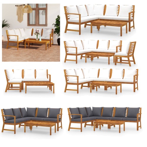 Tlg garten lounge set mit - 5-tlg.,