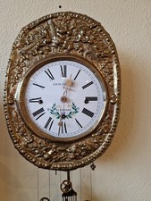 Französische Comtoise Wanduhr