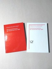 Postwertzeichen DDR 1984, mit Marken, im Schuber, sehr gut, Nachlasse