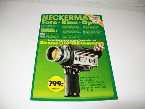Neckermann katalog foto - neckermann, kino