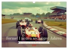 Formel 1 in den sechziger Jahren (Wandkalender 2026 DIN A3 quer), CALVENDO Monat