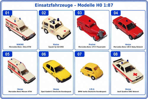 Einsatzfahrzeuge 87 - einsatzfahrzeuge, h0