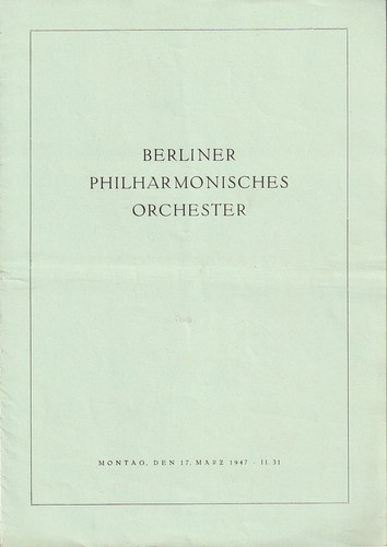 Programmheft berliner - programmheft,