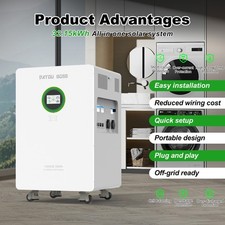 48V 628Ah 32,15kWh Batterie +