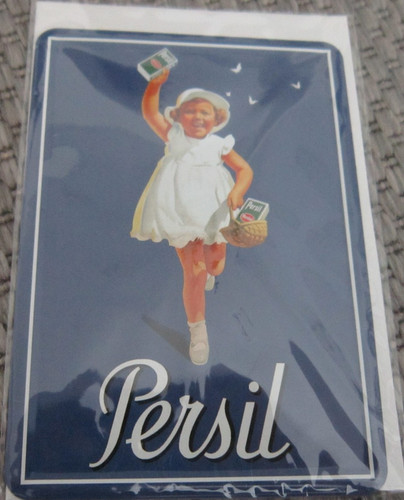 Blechschild persil mit - blechschild,