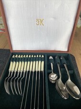 besteckset 6 personen silber Mit Box