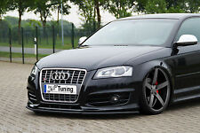 Spoilerschwert Frontspoiler Lippe Cuplippe aus ABS für Audi S3 8P 8PA mit ABE