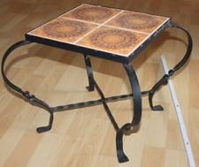 metall blumen tisch fliesen