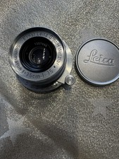 Leica Summaron 1:3,5/35mm Objektiv, hergestellt von Ernst Leitz GmbH Wetzlar.