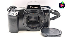 [Fast neuwertig] Canon EOS 1000S QD analoge Kleinbildkamera schwarz nur...
